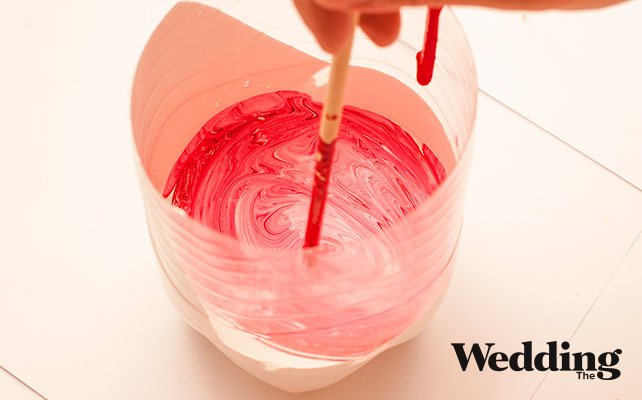 красим бутылку