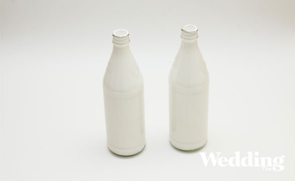 вазы из стеклянных бутылок