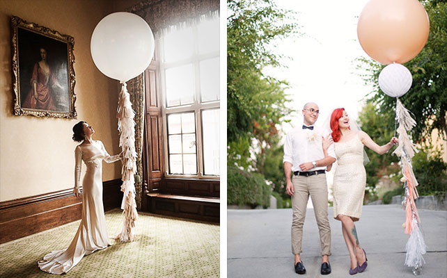 Как украсить воздушный шар для декора свадьбы