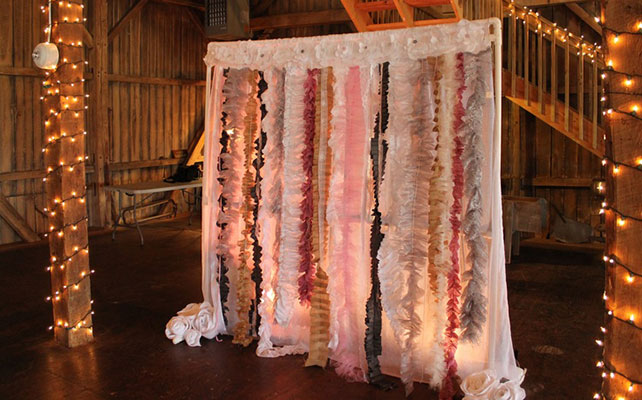 Как сделать занавеску из гофрированной бумаги